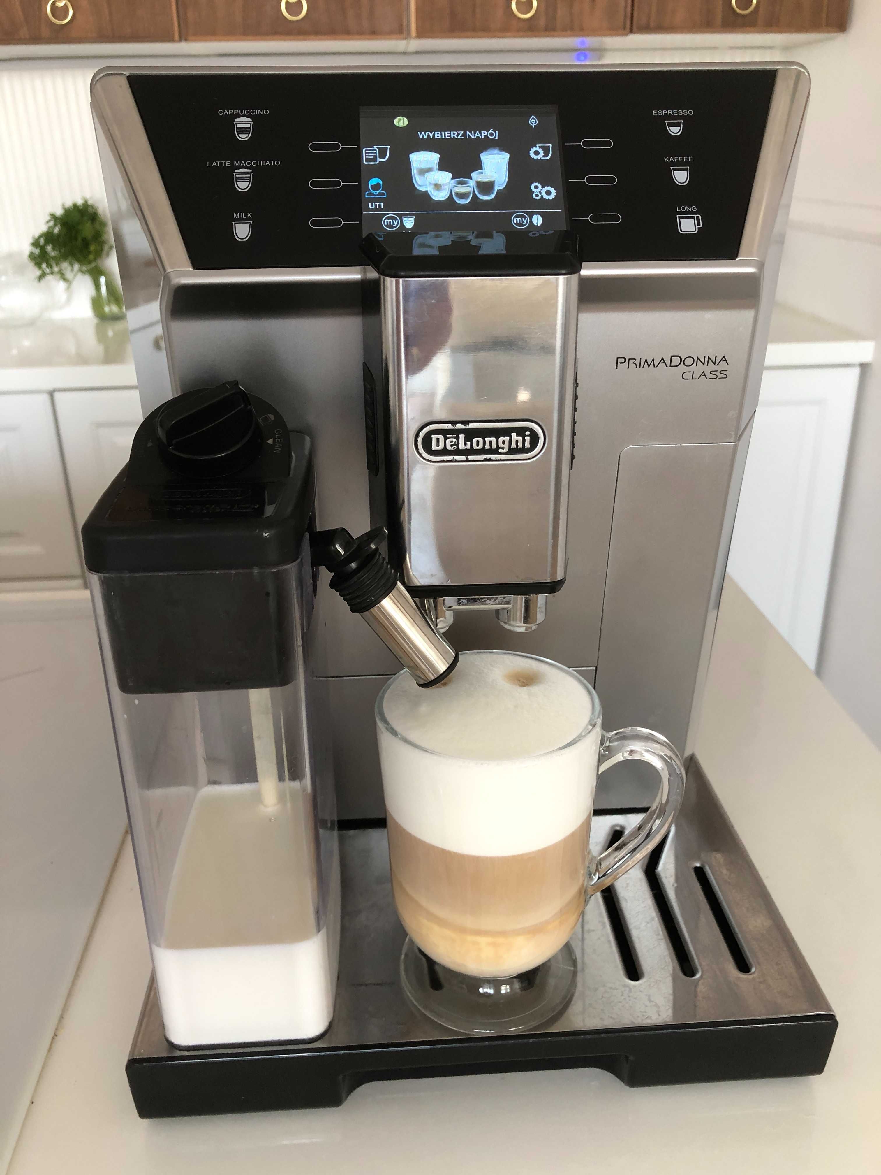 Ekspres De'Longhi PrimaDonna Class / 2018rok prod. / Polskie menu