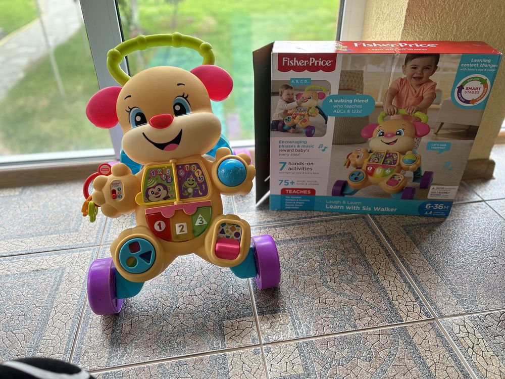 Ходунки fisher price песик