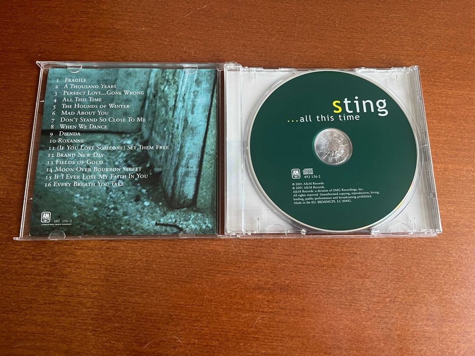 CD Sting - All This Time