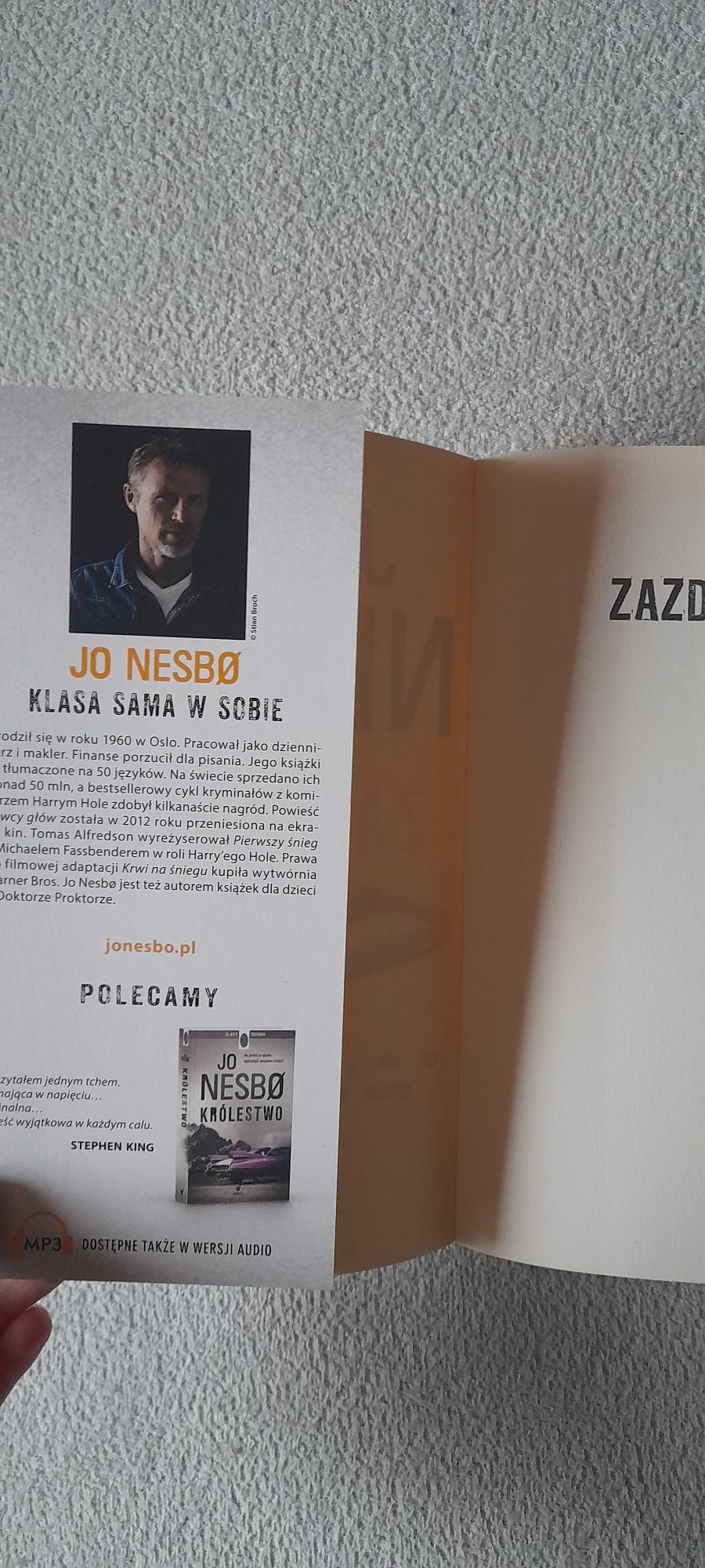 Jo Nesbo Zazdrość - nowa