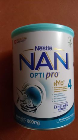 Суха молочна суміш NAN optipro 4 800 грам