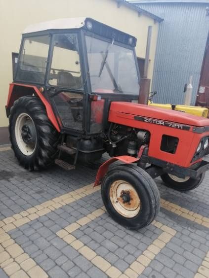Ciągnik Zetor 7211 kabina wspomaganie 2 wlasciciel