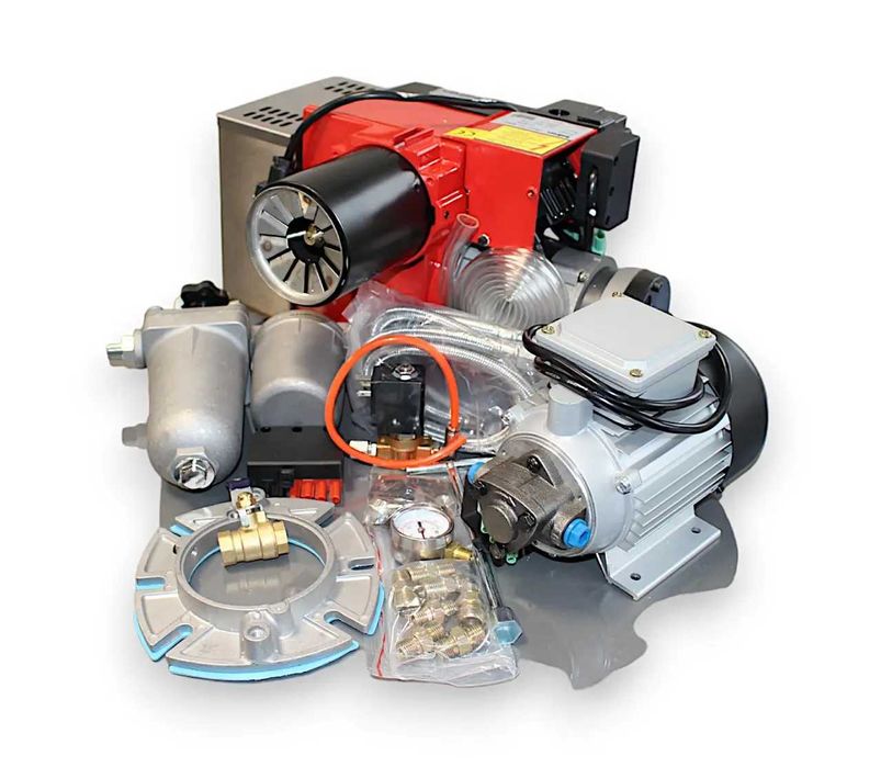 Пальник на відпрацьованому маслі Горелка отработанном масле Дизель Газ