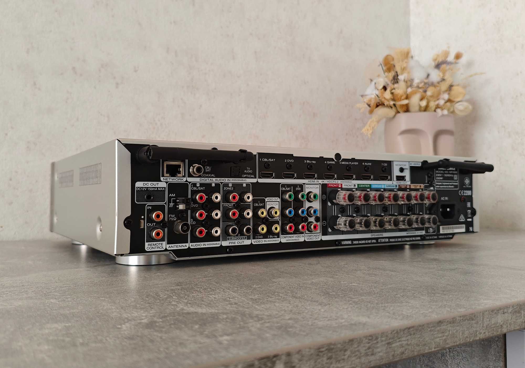Ресивер Marantz NR1606 (Wi-Fi, Bluetooth, AirPlay, Dolby Atmos, DTS:X)