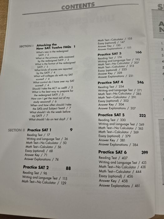 Учебное пособие для подготовки к экзамену SAT