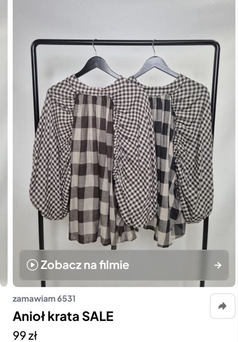 Włoska koszula, bluzka