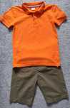 Szorty spodenki chino Lee Cooper i koszulka polo 134 cm