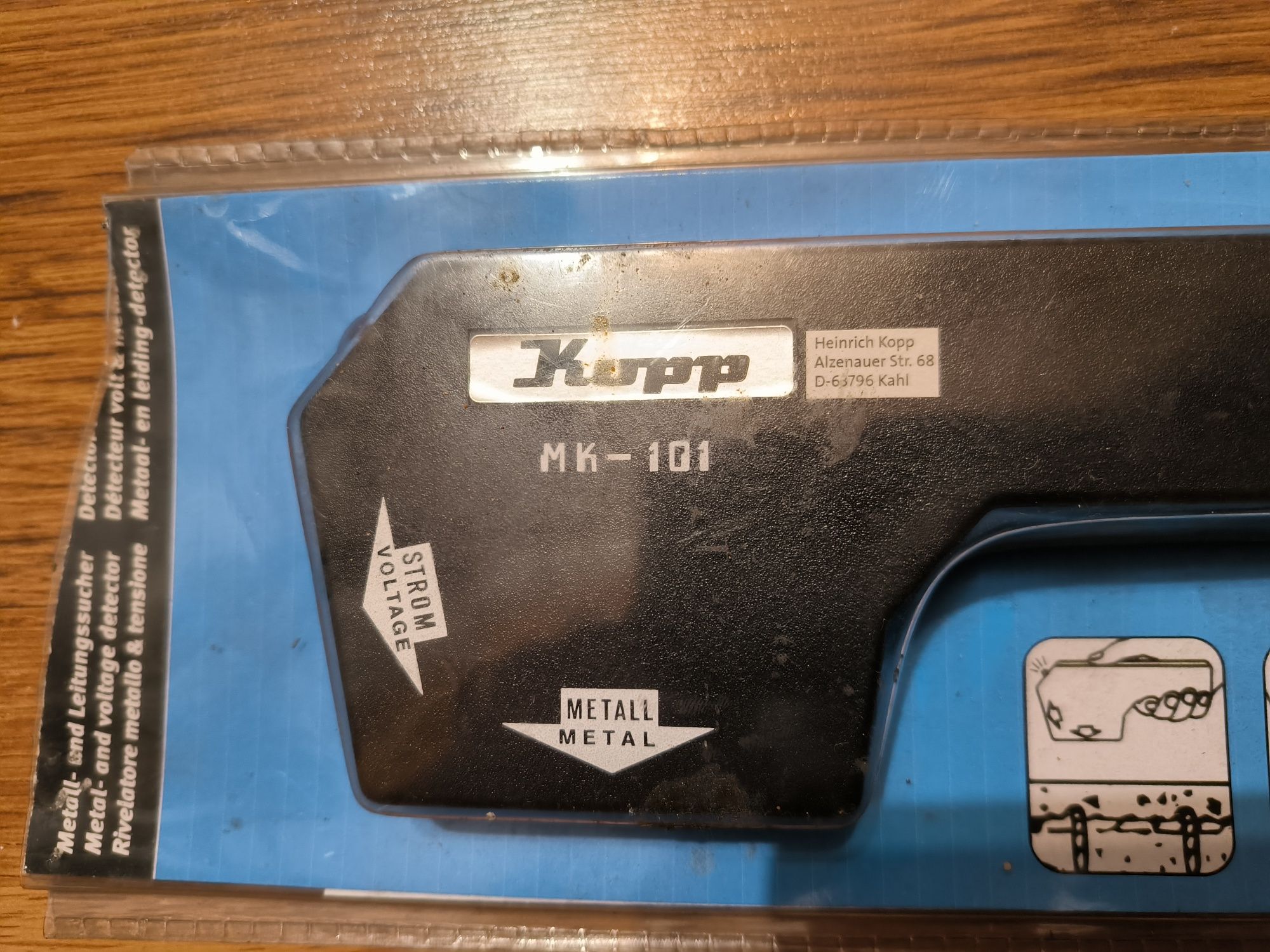 Kopp mk-101, металошукач, металоискатель, токоискатель, Germany new