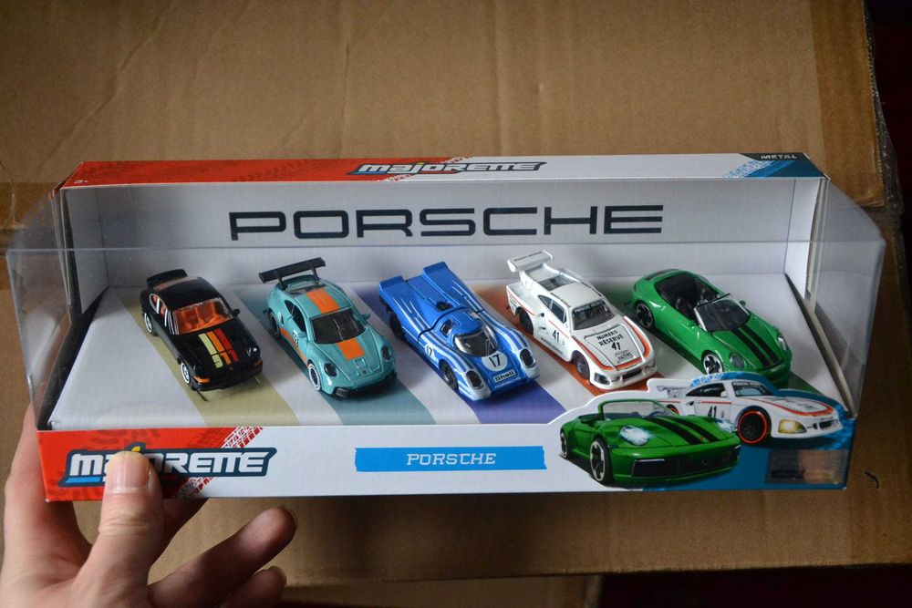 zestaw 5pak Majorette 911 Porsche 935 992 gt3 carrera RS 917