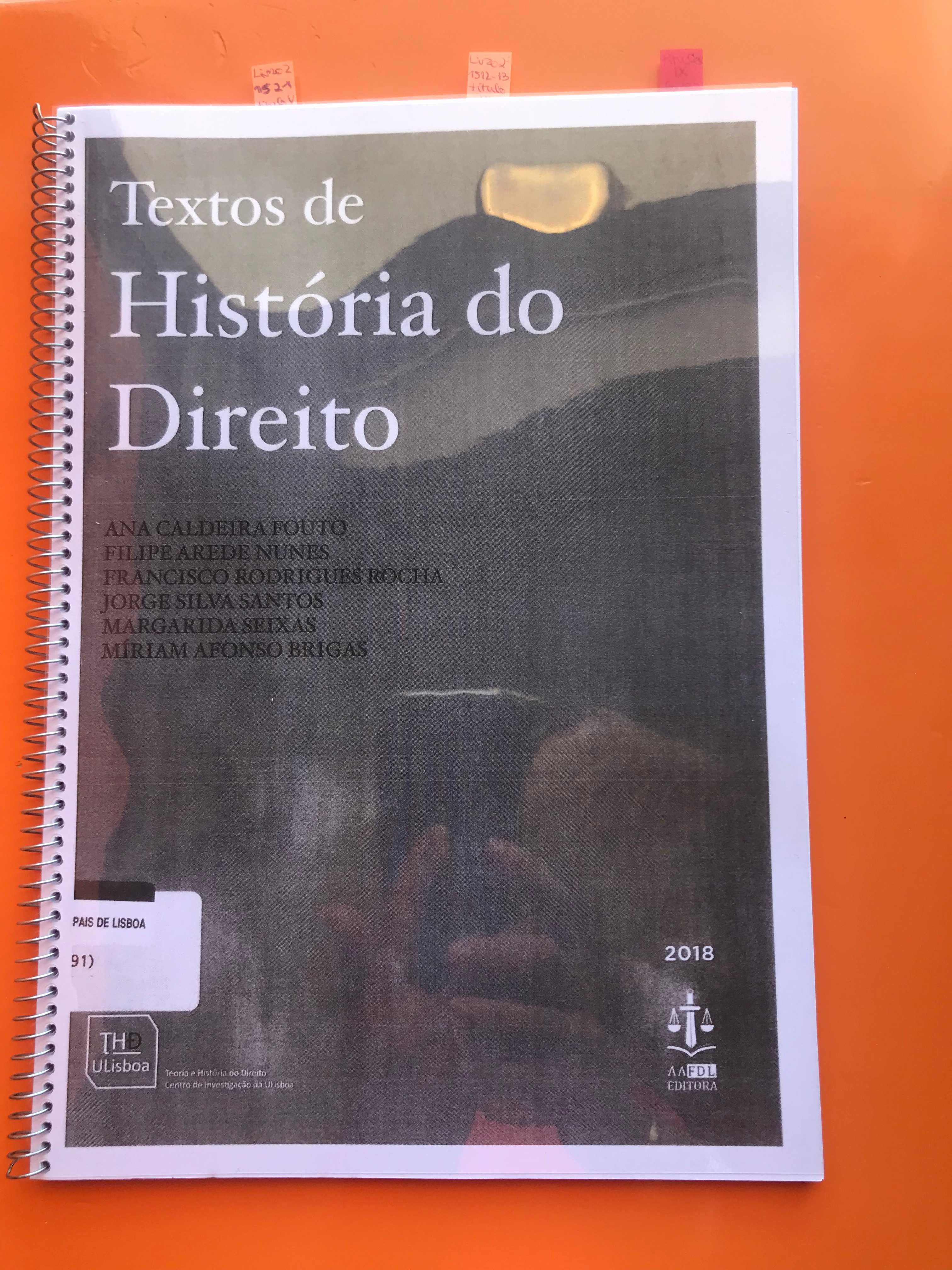 Textos de História do Direito