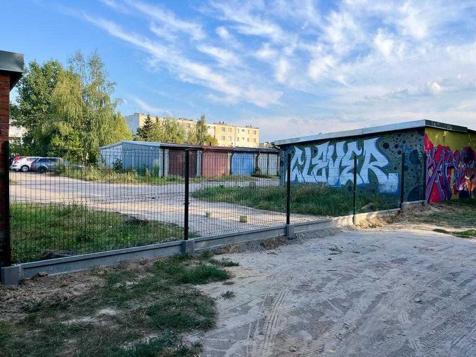ogrodzenia ogrodzenie panelowe panele słupki brama furtka płot palety