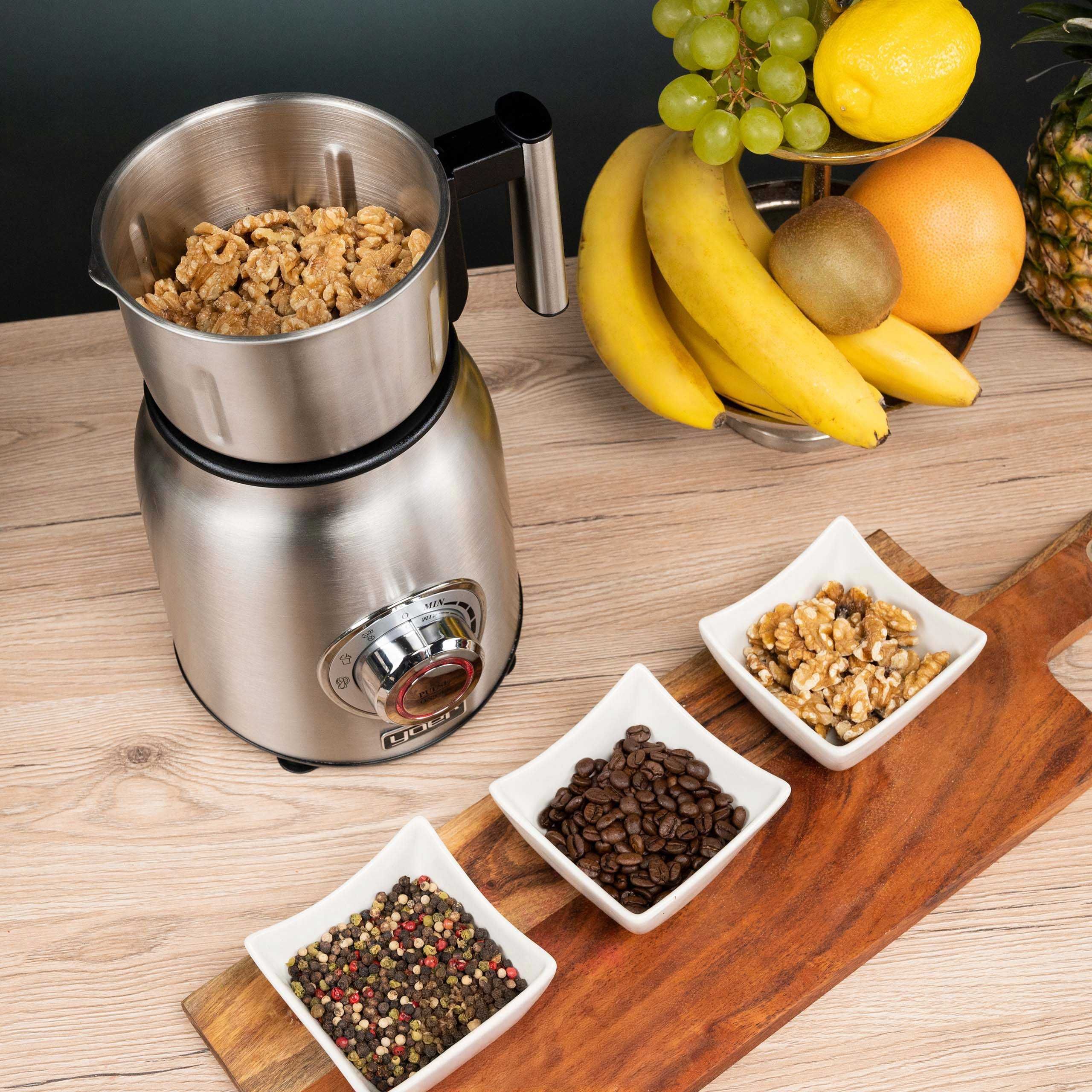 SZKLANY Blender kielichowy 4w1 MOCNY 1800W + akcesoria ZESTAW