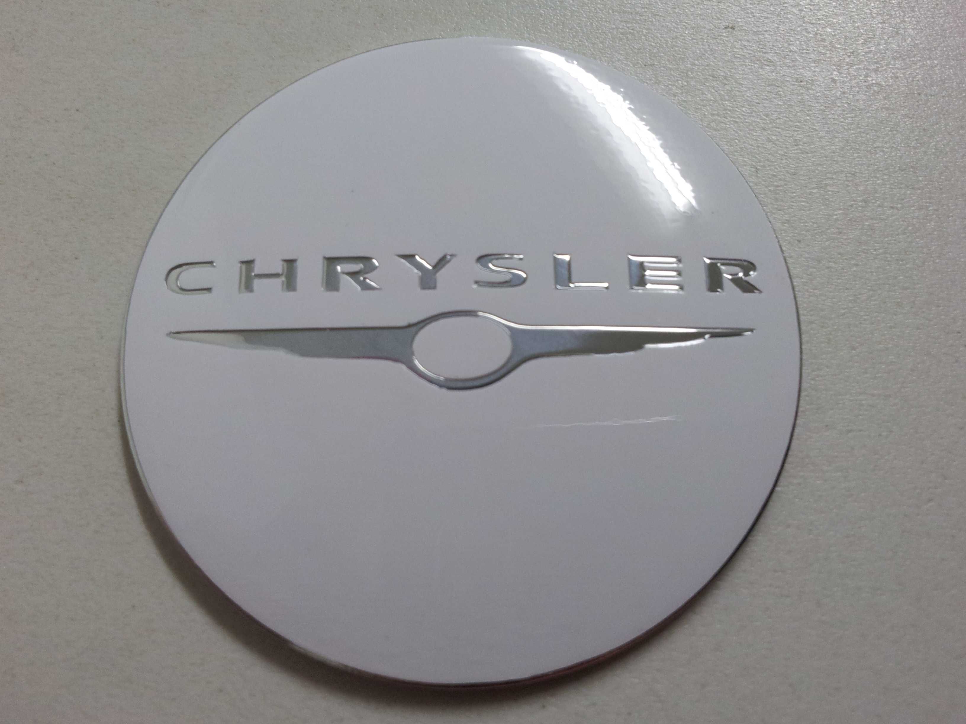 4 centros para jante, kit completo pronto a aplicar Chrysler