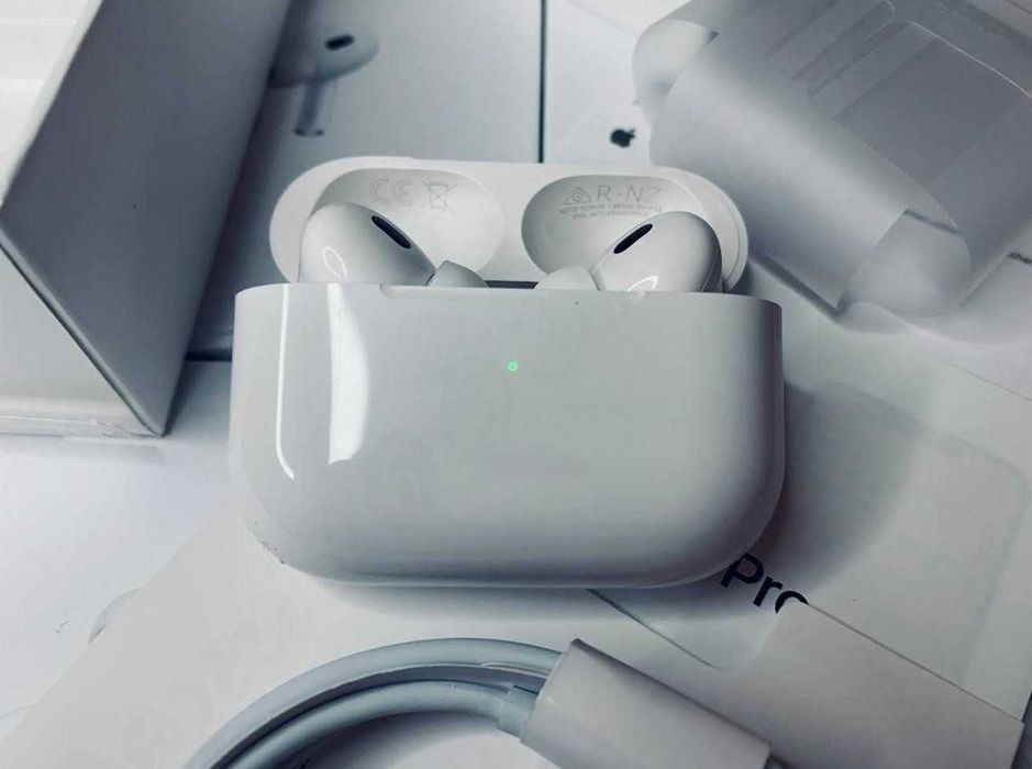 Беспроводные Наушники Airpods pro 2 LUX 1в1 без шумки +чехол