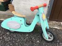 Drewniany rowerek biegowy skuter Vespa Retro Playtive 2+