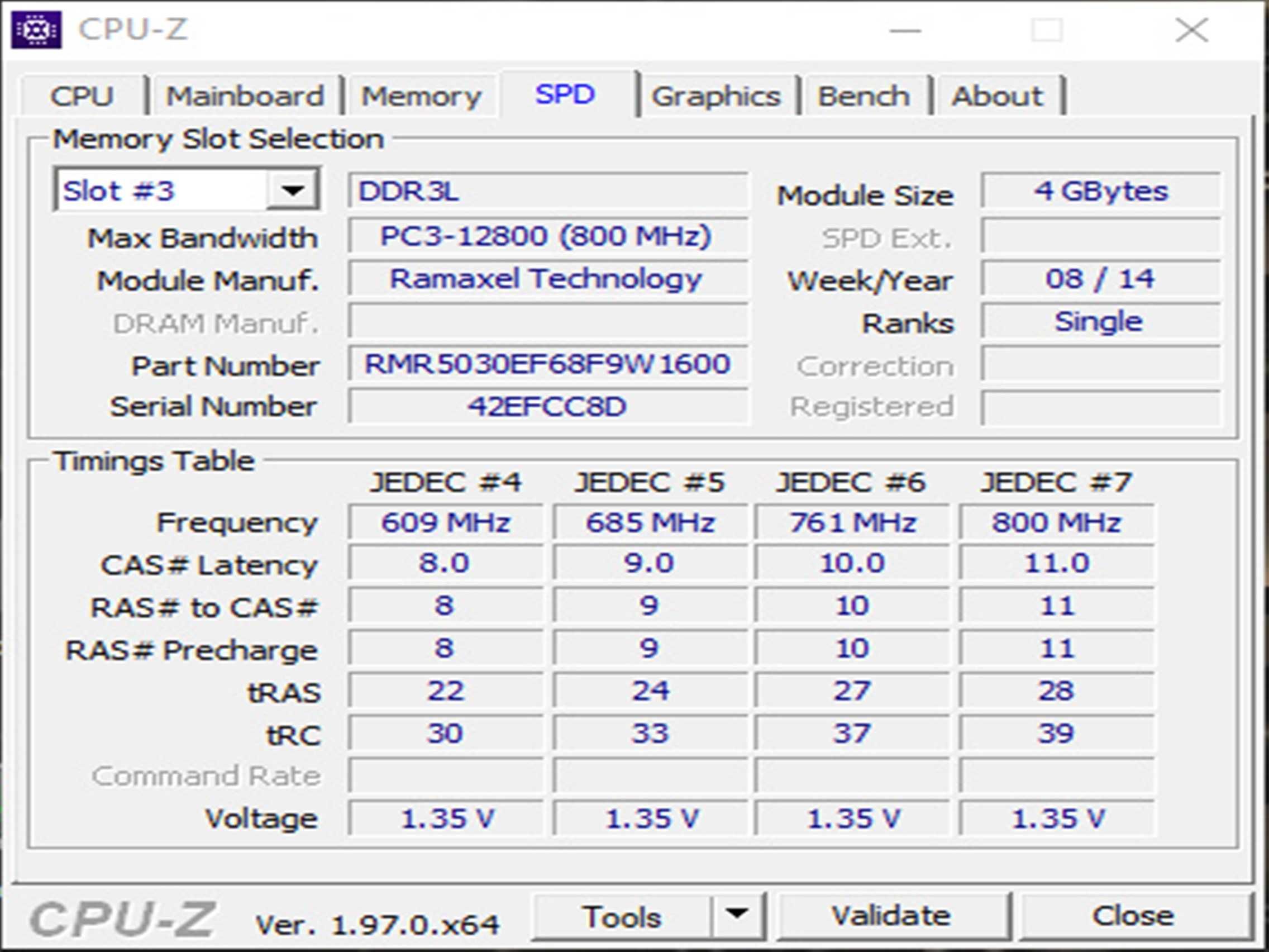 DDR3 8GB RamAxeL 12800 L -Komputer