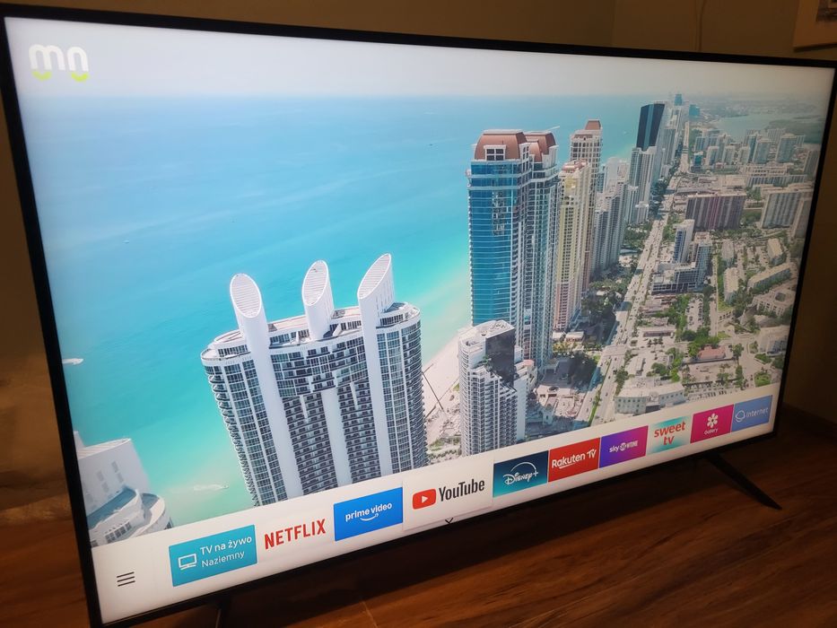 Tv Samsung 55"4k Smart Wi-Fi Netflix Rezerwacja YouTube