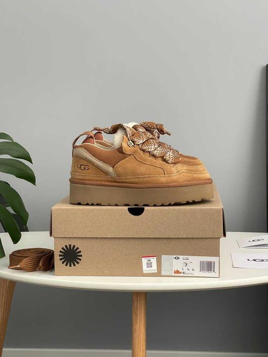 Жіночі черевики UGG Lowmel Sneaker Platform Chestnut 36-41 Топ