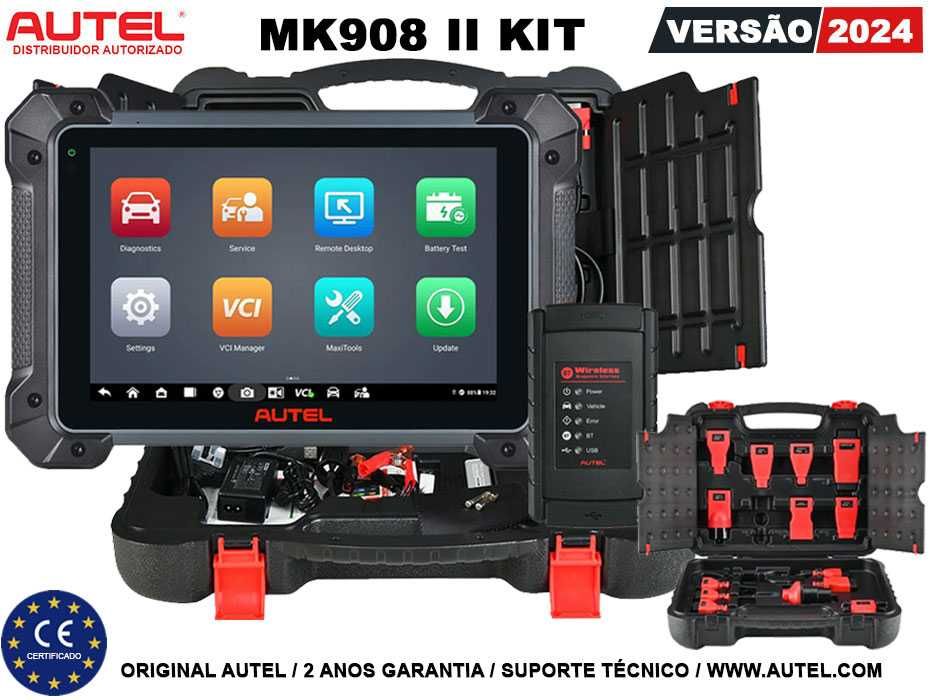 Autel MaxiCOM MK908 II KIT Maquina Diagnóstico OBD Profissional (NOVO)