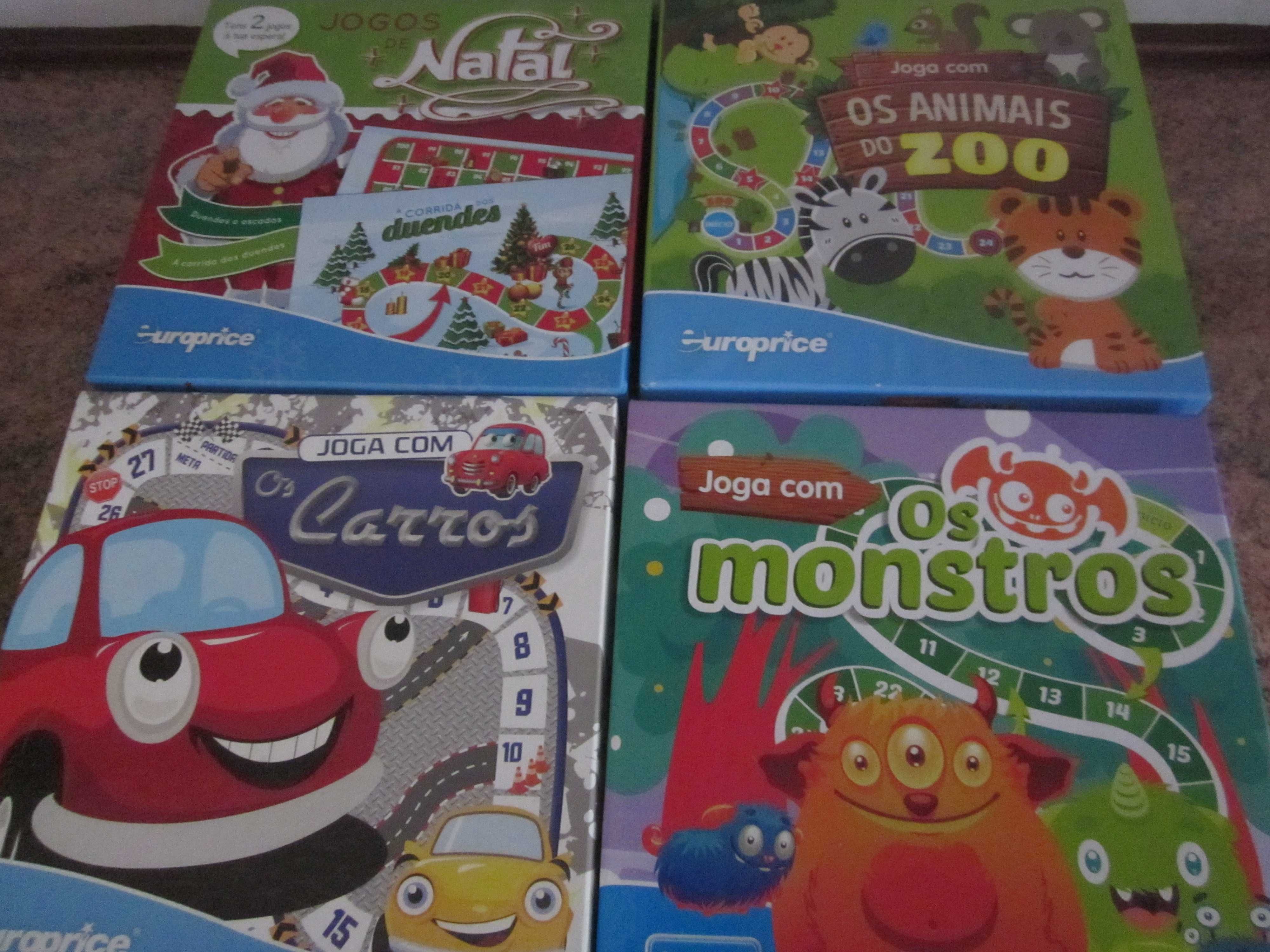 3 jogos de tabuleiro