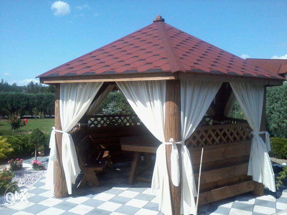 Altana A12 || altanka Drewnex || altanki ogrodowe | altankiogrodowe.pl