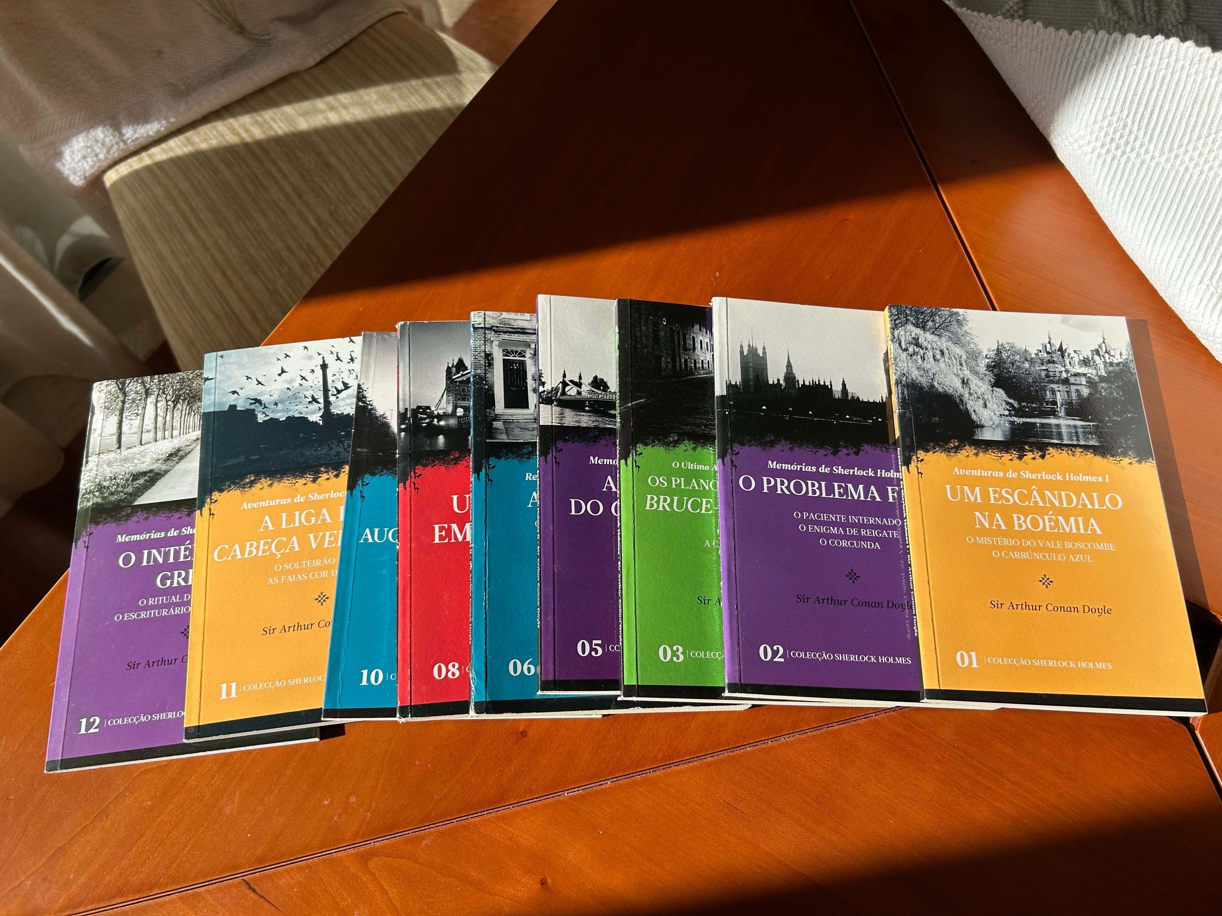 Aventuras de Sherlock Holmes - 9 LIVROS POR 5€