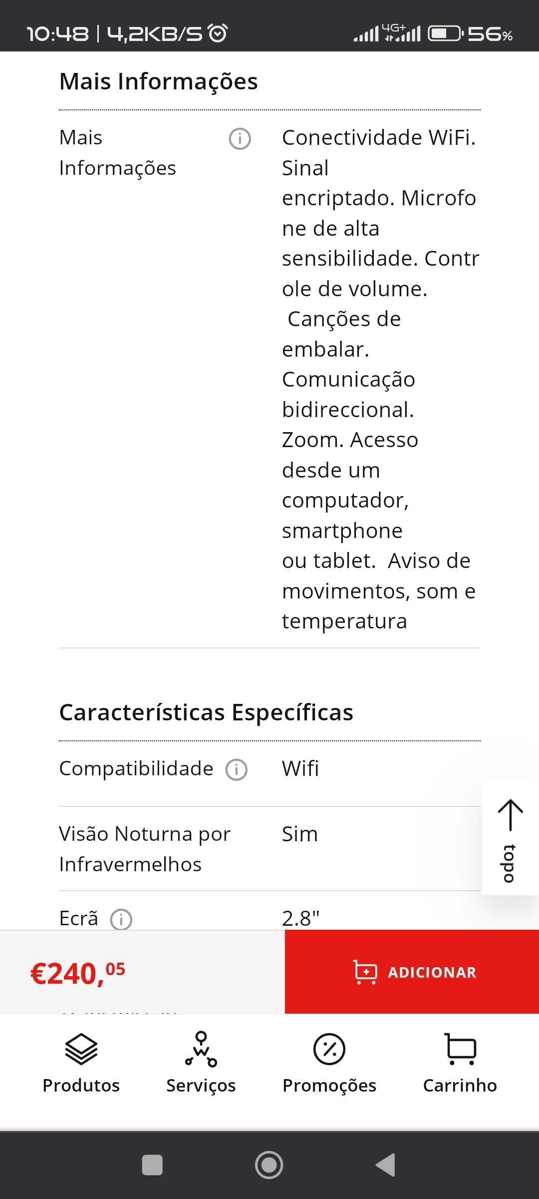 Intercomunicador Motorola camara