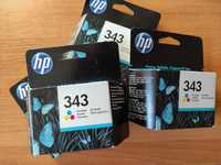 NOWY Oryginalny Tusz/Toner/Cartridge HP-343 / Tri-Colour