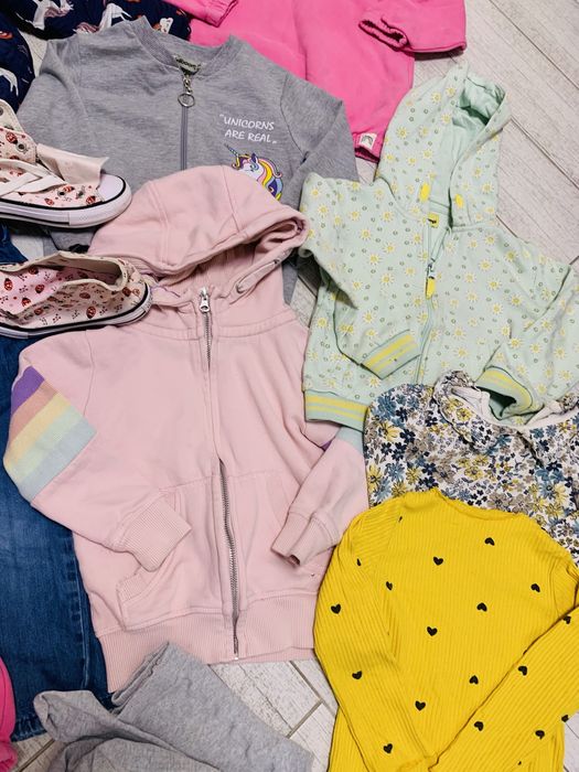 Набір теплих речей на дівчинку 3-4 роки