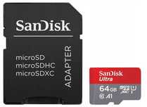 SanDisk Ultra 64GB microSDXC Karta pamięci 140 MB/s telefon + adapter