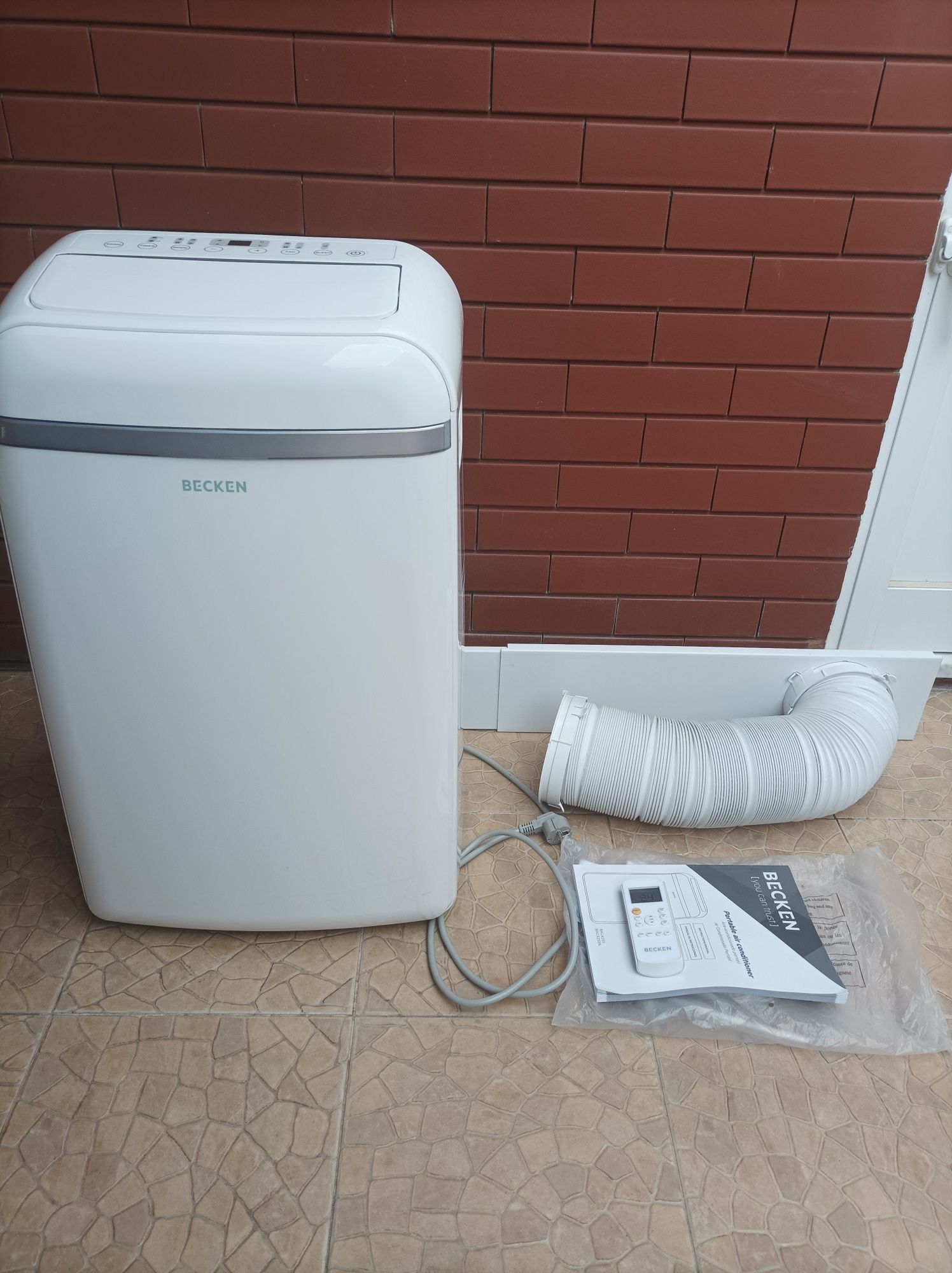 Ar condicionado portátil becken 12000 Btu como novo