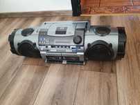 Stary zabytkowy radiomagnetofon ghettoblaster boombox ELTA 6921 mp3