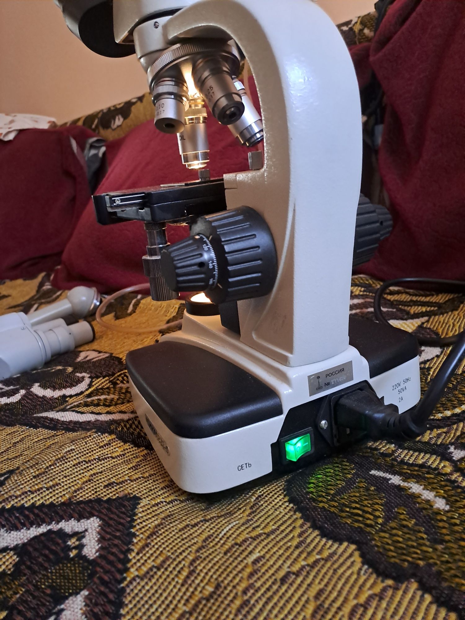 Мікроскоп бінокулярний микмед 5