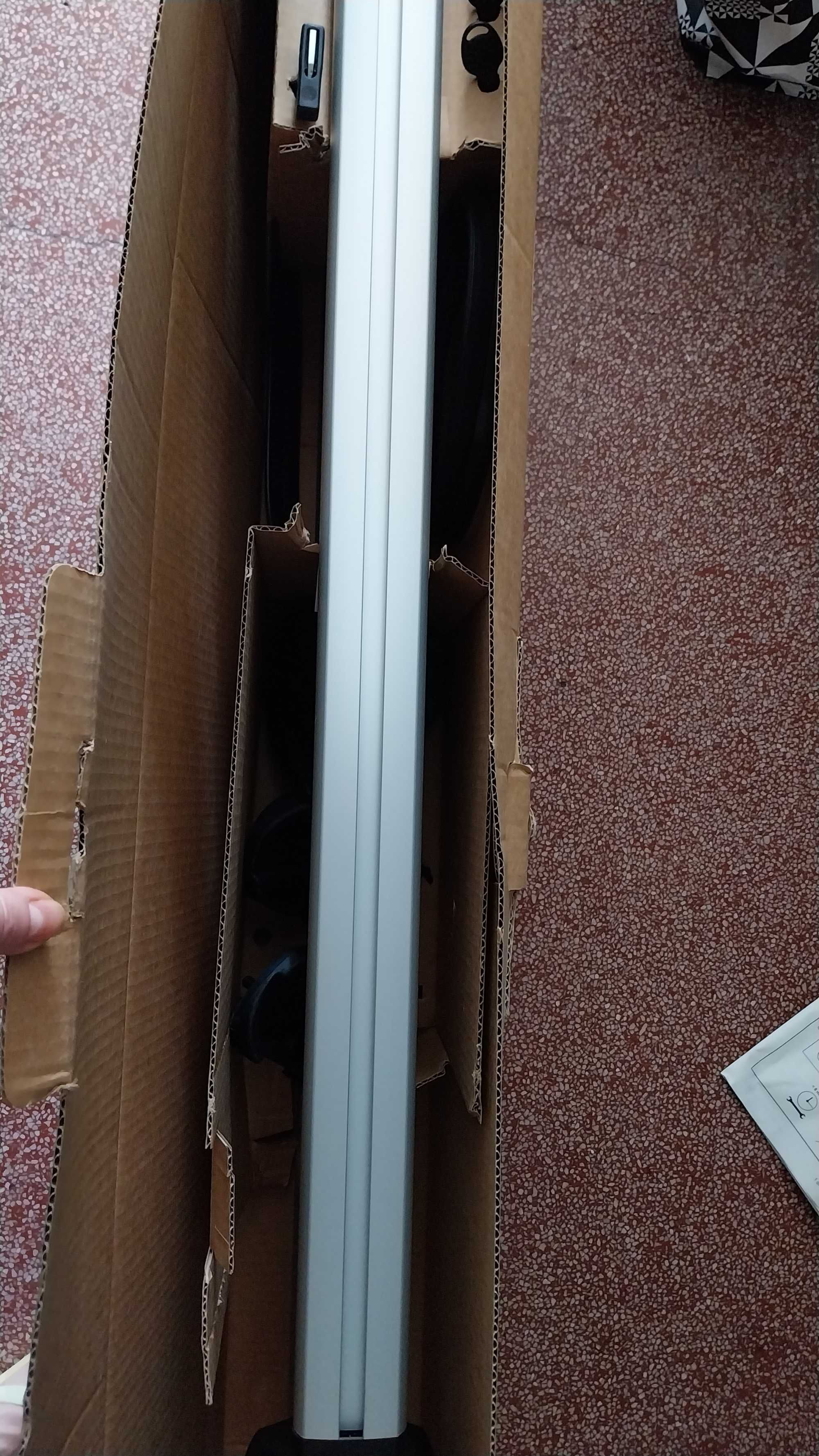 Barras de tejadilho de aluminio Kia Rio novas