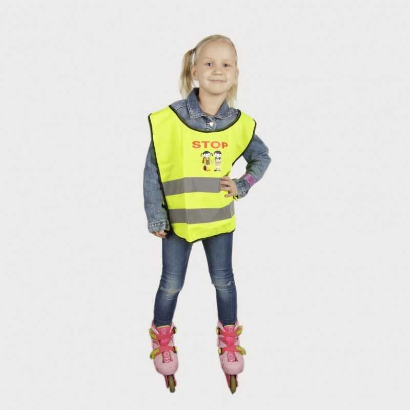 Жилет Светоотражающий Детский Жилет Сигнальний одяг  (Польша)