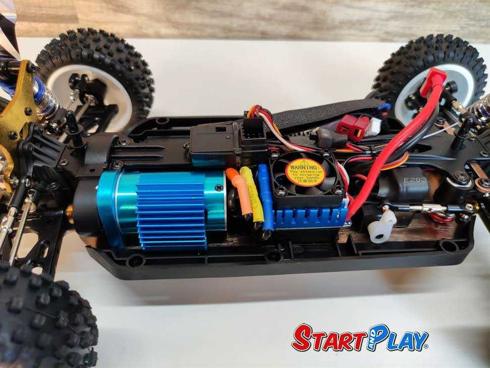 Carro telecomandado Wltoys 124017 V2 4x4 1/12 Brushless 75km/h