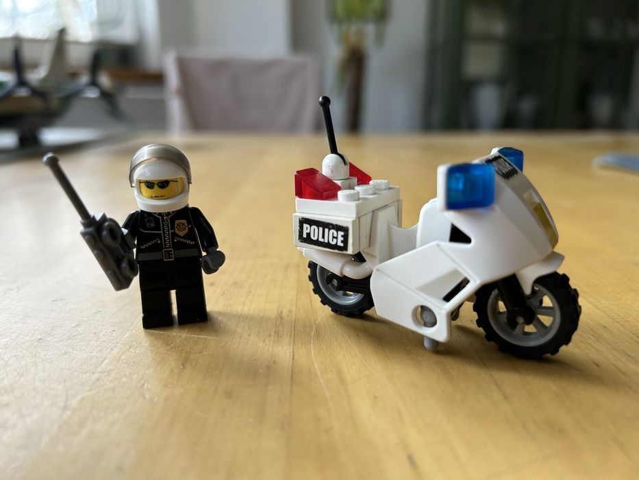 Lego city 7235 motocykl policyjny