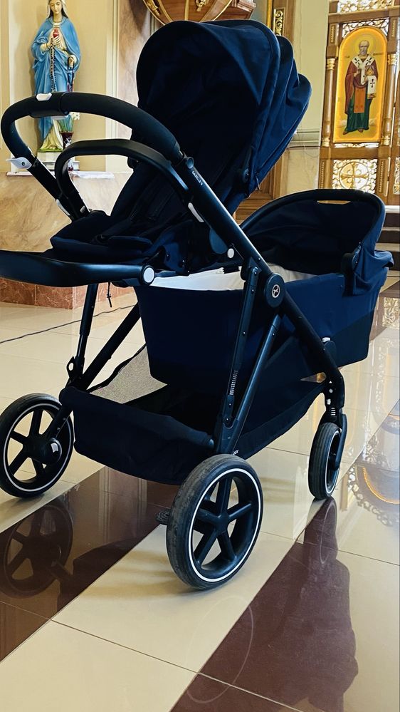 Cybex gazelle s для погодків двійні