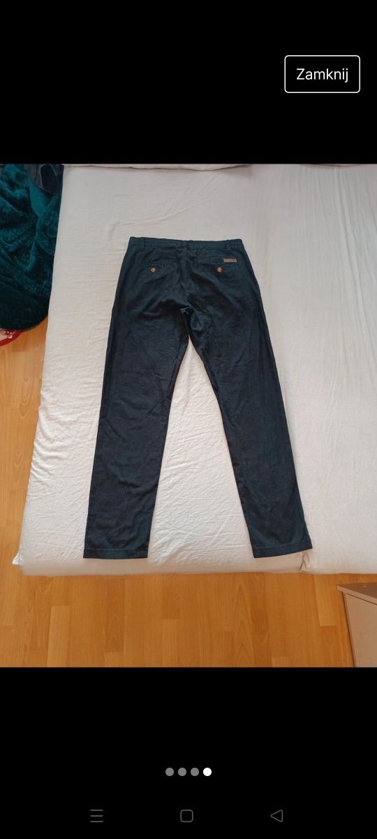 Spodnie 55 procent len