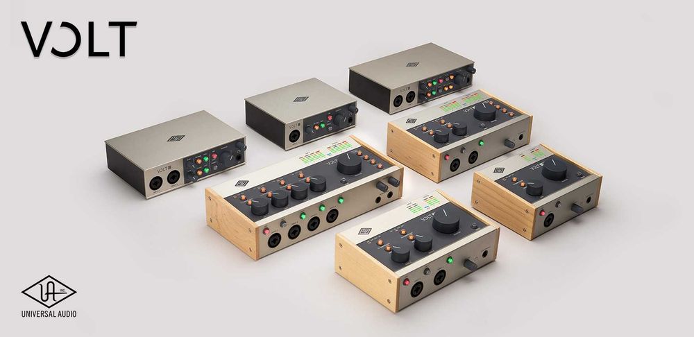 Аудіоінтерфейс Universal Audio Volt 1, 2,4,176,276,476