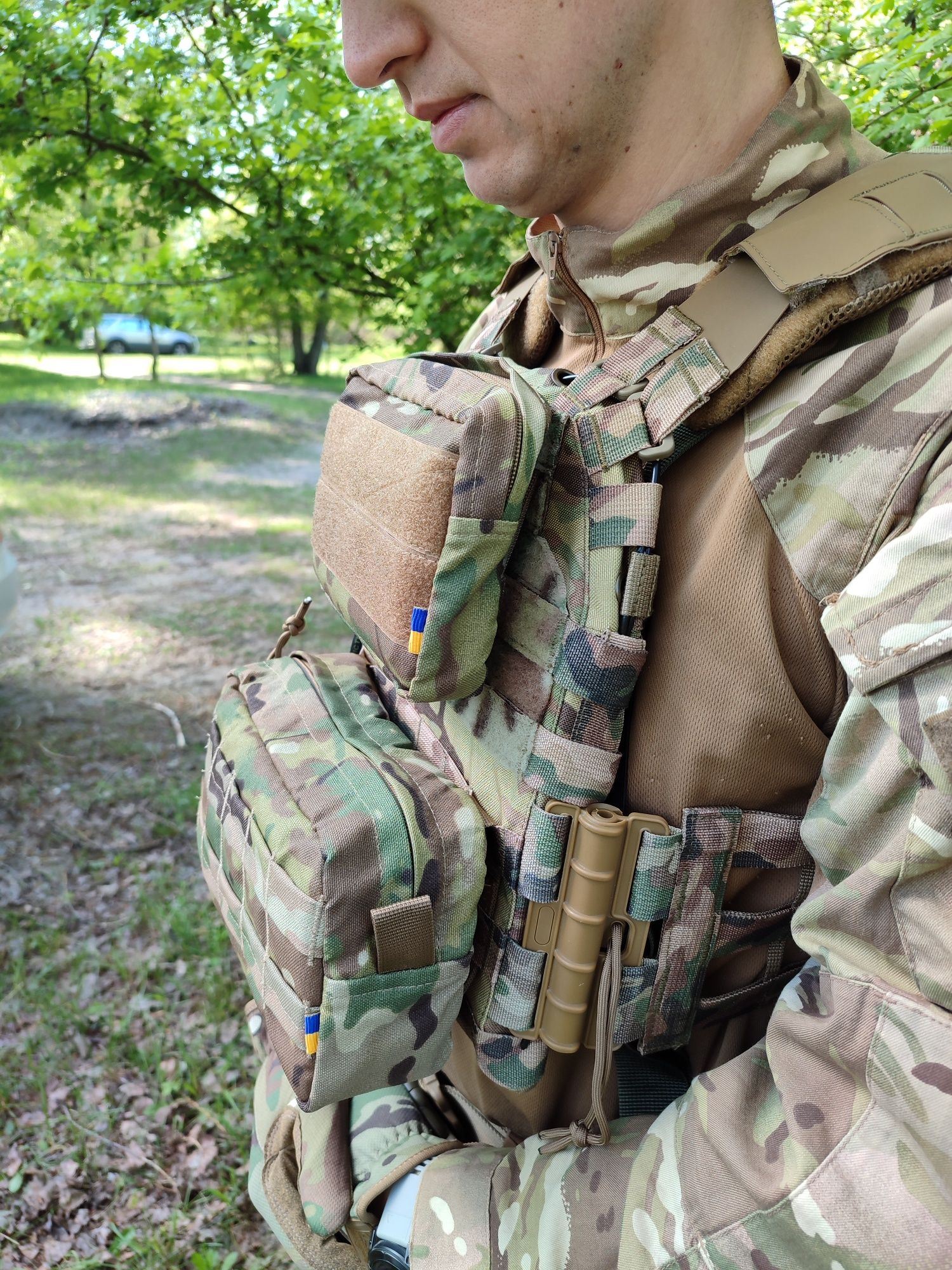 Підсумок тактичний сухарка горизонтальна подсумок військове спорядженн