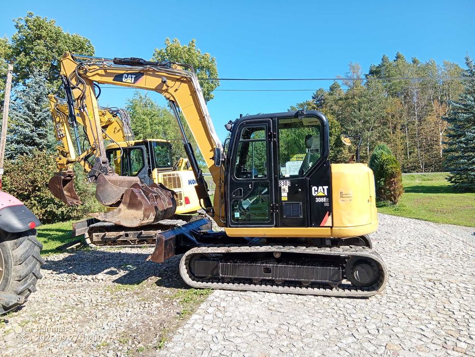 Minikoparka CAT 308 E2CR, 2015 r.
