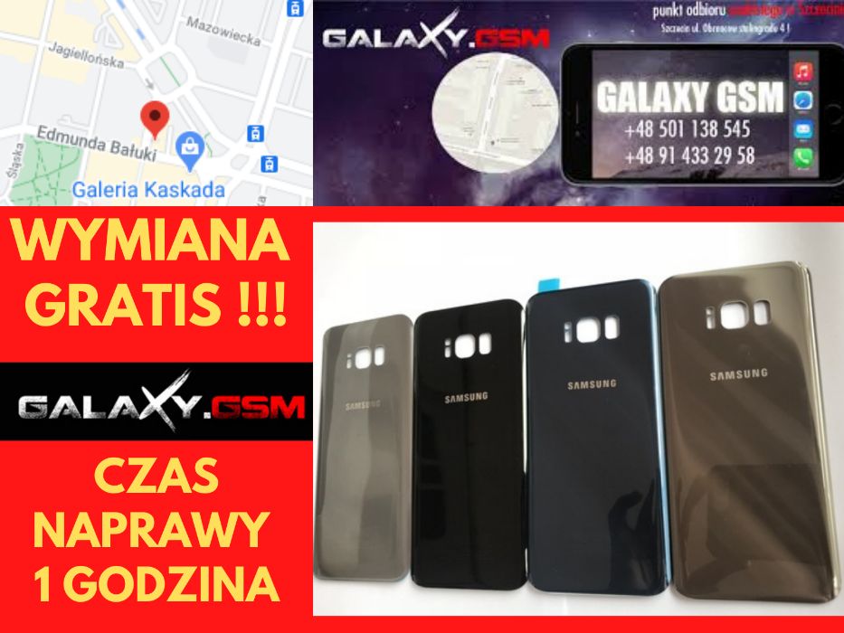 Samsung Galaxy S8+ G955F Wym Oryginał Tył Baterii Szkło Szczecin