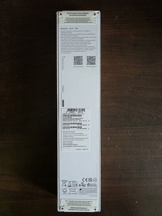 Samsung Galaxy Watch 7 44 mm Wifi– Nowy, oryginalnie zapakowany