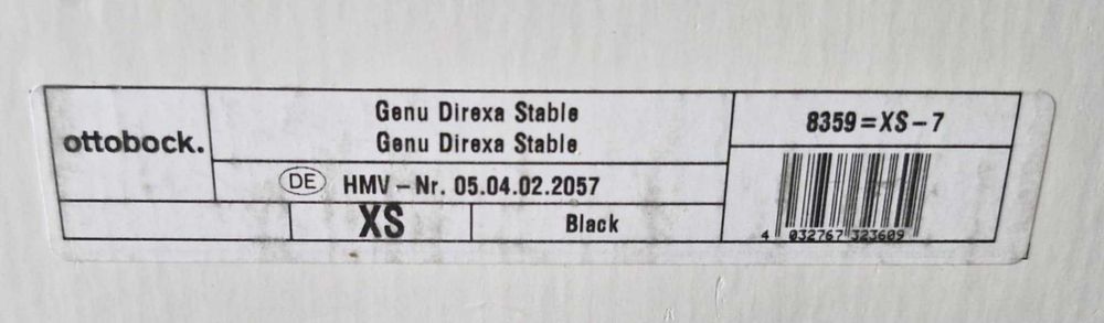 Orteza - Genu Direxa Stable 8359 - Ottobock - XS