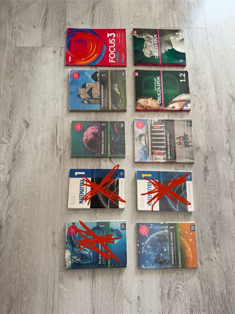 Podreczniki klasa 1 liceum