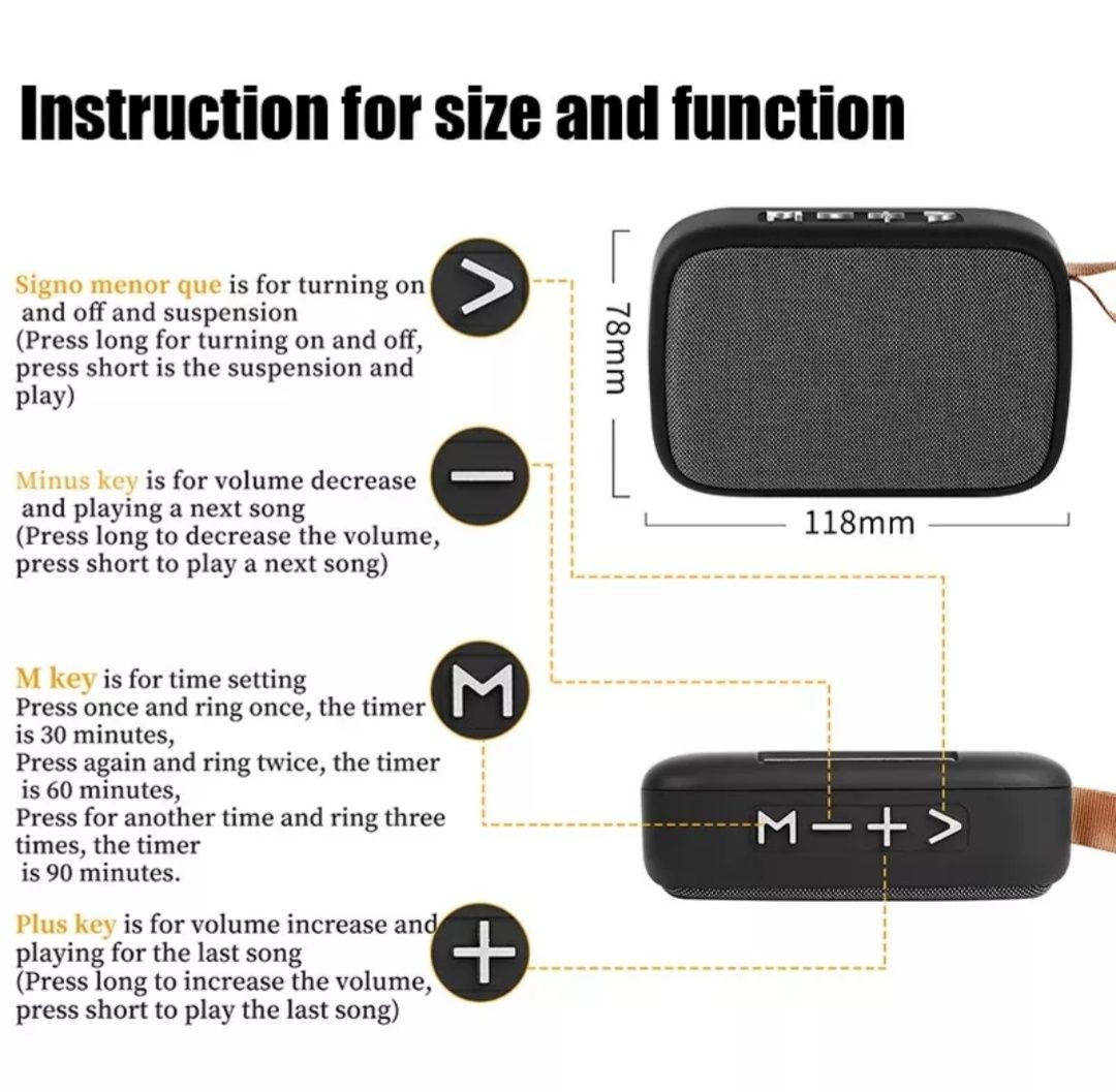 Портативна Bluetooth колонка