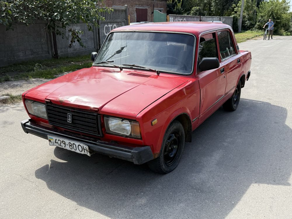 Ваз 2107 на ходу