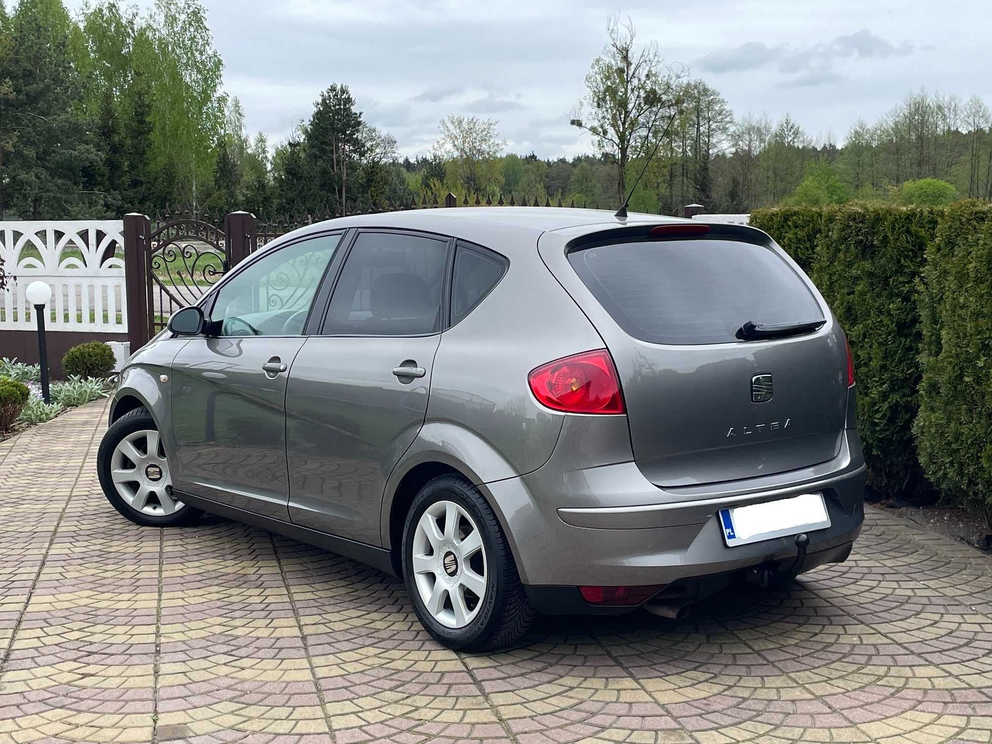 Seat Altea 1.6 MPI + Nowe LPG ! Lak. Oryginał ! Klimatronic ! Hak !