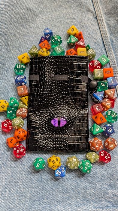 Набор для игры dungeons and dragons дайсы мешок глаз кубик